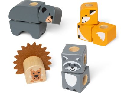 Melissa & Doug blockables stavebnice divočina