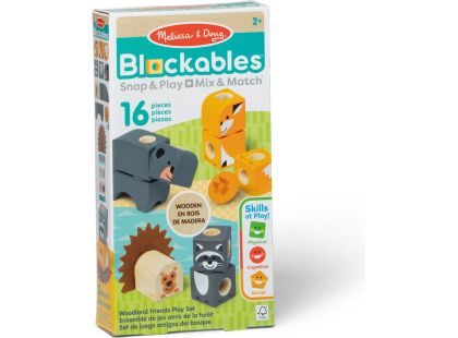 Melissa & Doug blockables stavebnice divočina