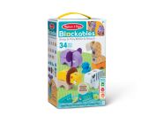 Melissa & Doug blockables stavebnice safari hrací sada