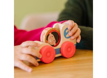 Melissa & Doug Go Tots Dřevěná závodní auta - Poškozený obal