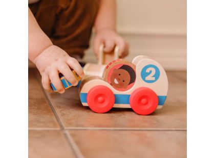 Melissa & Doug Go Tots Dřevěná závodní auta - Poškozený obal