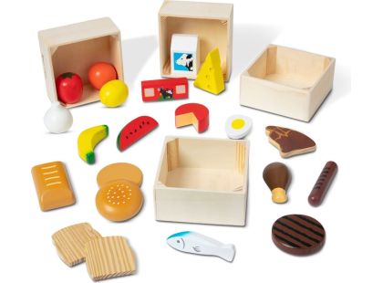 Melissa & Doug jídelní set