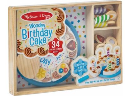 Melissa & Doug narozeninová dort set