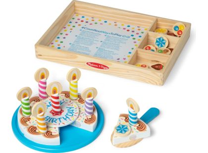 Melissa & Doug narozeninová dort set