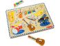 Melissa & Doug Puzzle dřevěné se zvuky Hudební nástroje 8 dílků 2