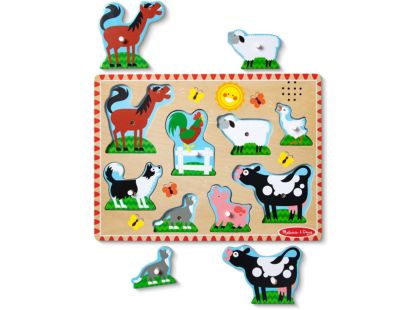 Melissa & Doug puzzle se zvukovými efekty