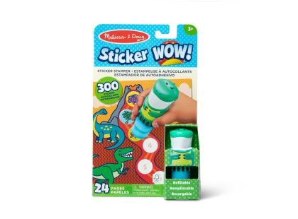 Melissa & Doug sticker wow samolepky dinosauři