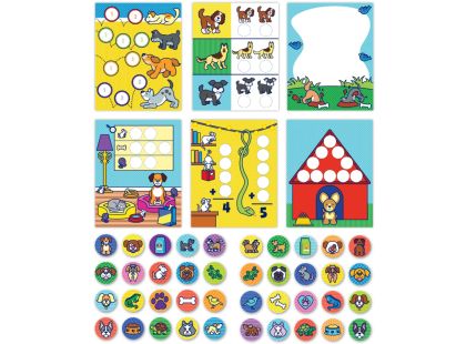 Melissa & Doug sticker wow samolepky pejskové