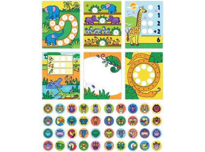 Melissa & Doug sticker wow samolepky tygr