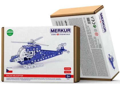 Merkur 054 policejní vrtulník, 142 dílů