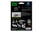 Metal Earth 3D Puzzle AH-64 Apache 41 dílků 7