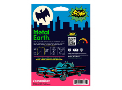 Metal Earth 3D Puzzle Batman Clasic Batmobile 24 dílků