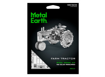 Metal Earth 3D Puzzle Farm Tractor 51 dílků