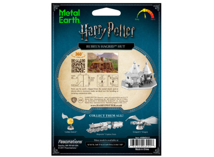Metal Earth 3D Puzzle Harry Potter Hagridova chýše 41 dílků