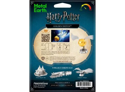 Metal Earth 3D Puzzle Harry Potter Zlatonka 12 dílků