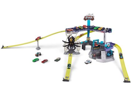 Metal Machines Pavoučí garáž Spider Strike - Poškozený obal