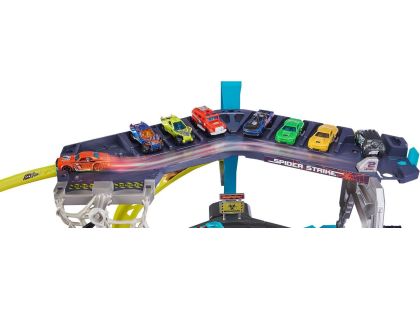 Metal Machines Pavoučí garáž Spider Strike - Poškozený obal