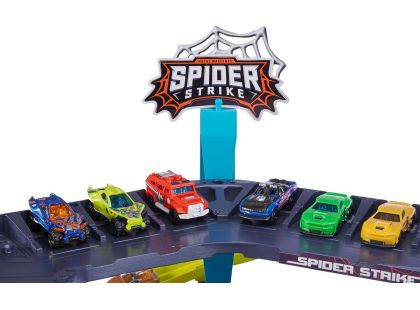 Metal Machines Pavoučí garáž Spider Strike - Poškozený obal