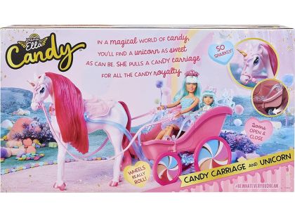 MGA Dream Ella Candy Kočár s jednorožcem