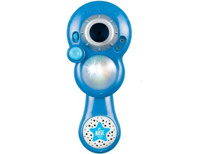 Mikrofon karaoke modrý