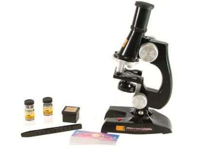 Mikroskop se světlem plastový