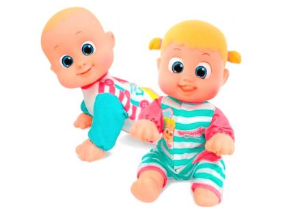 Miminko Bouncin Babies lezoucí Baniel a Bounie Pojď k mamince Chlapeček - Poškozený obal