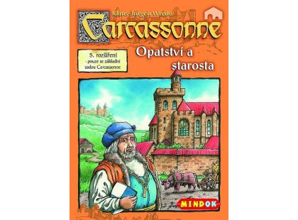 Mindok Carcassonne Rozšíření 5 Opatství a starosta Mindok Carcassonne Rozšíření 5 Opatství a starosta