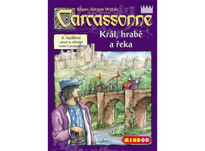 Mindok Carcassonne Rozšíření 6 Král, hrabě a řeka Mindok Carcassonne Rozšíření 6 Král, hrabě a řeka