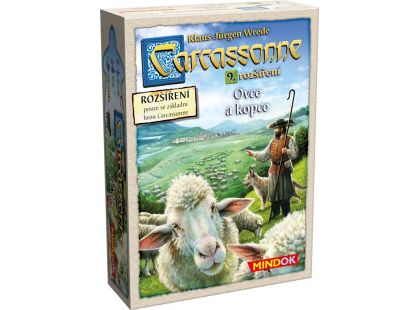 MindOK Carcassonne rozšíření 9: Ovce a kopce