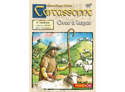 MindOK Carcassonne rozšíření 9: Ovce a kopce MindOK Carcassonne rozšíření 9: Ovce a kopce