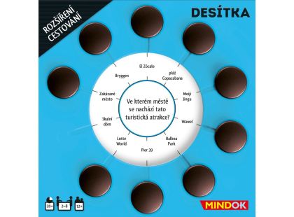 Mindok Desítka: rozšíření cestování - Poškozený obal