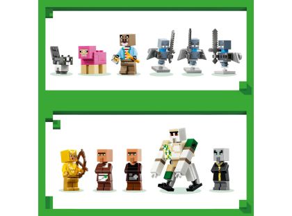 LEGO® Minecraft® 21596 Útok Mága na vesnici