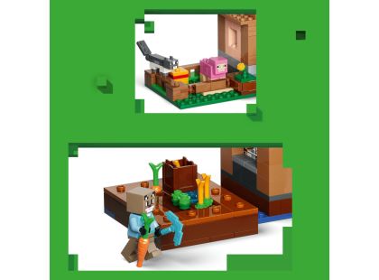 LEGO® Minecraft® 21596 Útok Mága na vesnici