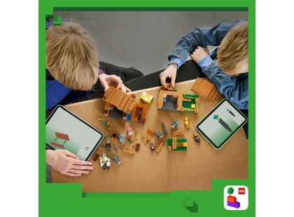 LEGO® Minecraft® 21596 Útok Mága na vesnici