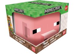 Minecraft 3D hrnek prasátko 440 ml