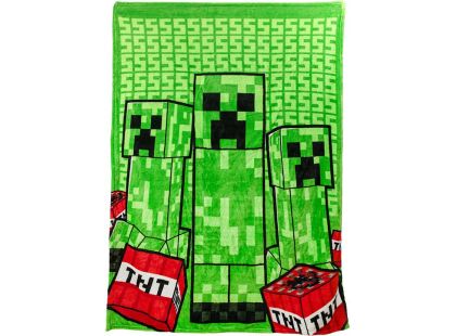 Minecraft Creeper deska s polštářem