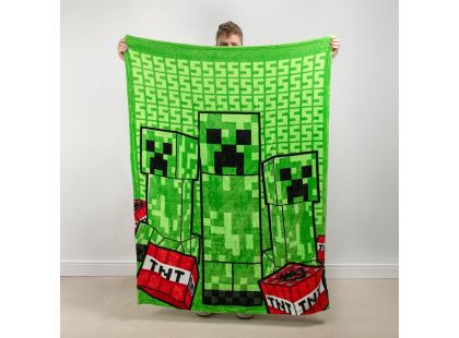 Minecraft Creeper deska s polštářem