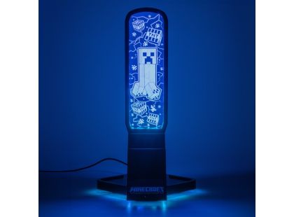 Minecraft držák sluchátek se světlem