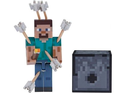 Minecraft figurka Steve s šipkami