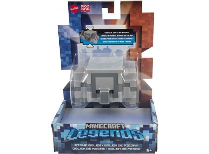 Minecraft Legends Fidget Fig figurka Golem De Pedra