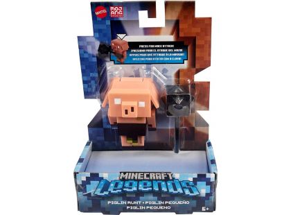Minecraft Legends Fidget Fig figurka Piglin Pequeno