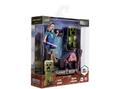 Minecraft Movie figurky 2,5 palce sada 4ks