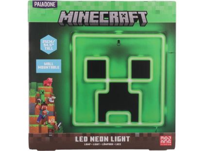 Minecraft neon světlo Creeper