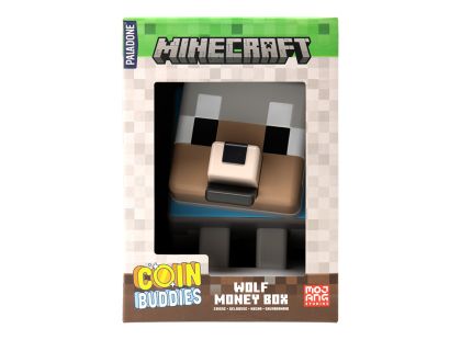 Minecraft pokladnička Vlk