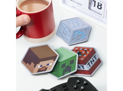Minecraft set podtácků