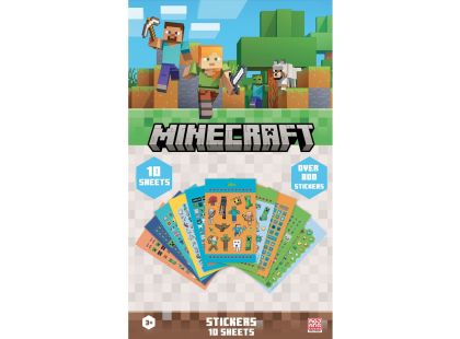 Minecraft set samolepek 800 ks