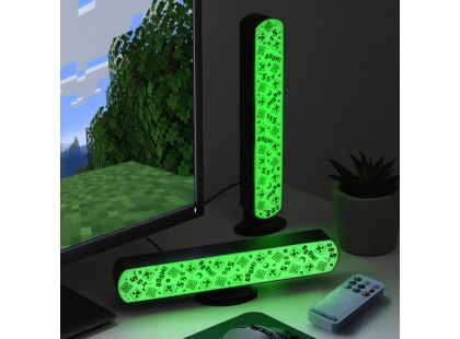 Minecraft světelná lišta