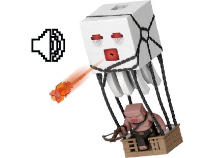 Minecraft velká figurka s ohnivou koulí