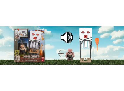 Minecraft velká figurka s ohnivou koulí