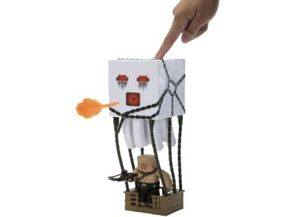Minecraft velká figurka s ohnivou koulí